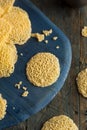 Homemade Parmesan Cheese Crisps Royalty Free Stock Photo