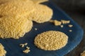 Homemade Parmesan Cheese Crisps Royalty Free Stock Photo