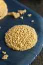 Homemade Parmesan Cheese Crisps Royalty Free Stock Photo