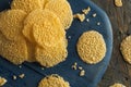 Homemade Parmesan Cheese Crisps Royalty Free Stock Photo