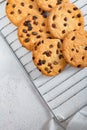 Homemade pastries - round large raisin biscuits. Treats for children