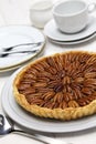 Homemade pecan pie Royalty Free Stock Photo