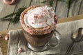 Homemade Peppermint Hot Chocolate