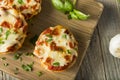 Homemade Pepperoni Mini Pizza Bagels