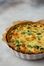 Homemade pie with red fish