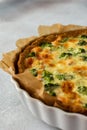 Homemade pie with red fish