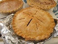 Homemade Pies Cooling on the Porch