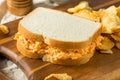 Homemade PImento Cheese Sandwich