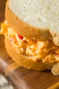 Homemade PImento Cheese Sandwich