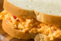 Homemade PImento Cheese Sandwich