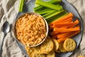 Homemade Pimento Cheese Spread Royalty Free Stock Photo