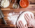 Homemade Pizza Ingredients