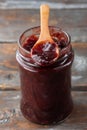 Homemade plum jam