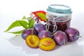 Homemade plum Royalty Free Stock Photo