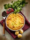 Homemade potato cake Royalty Free Stock Photo