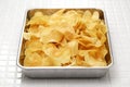 homemade potato chips (crisps)