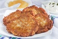 Homemade potato pancakes