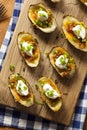 Homemade Potato Skins with Bacon Royalty Free Stock Photo