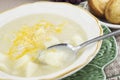 Homemade Potato Soup Royalty Free Stock Photo