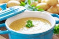 Homemade potato soup