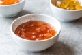 Homemade Quince Jam in Small Ceramic Bowl / Marmalade.