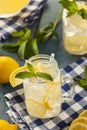 Homemade Refreshing Yellow Lemonade