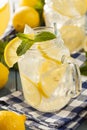 Homemade Refreshing Yellow Lemonade