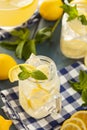 Homemade Refreshing Yellow Lemonade