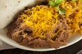 Homemade Refried Beans with Cheese