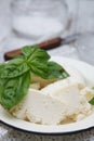 Homemade ricotta