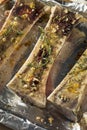 Homemade Roasted Beef Bone Marrow Royalty Free Stock Photo