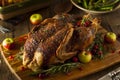 Homemade Roasted Duck with Herbs