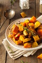 Homemade Roasted Root Vegetables Royalty Free Stock Photo