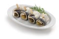 Homemade rollmops Royalty Free Stock Photo