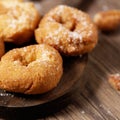 Homemade rosquillas, typical spanish donuts