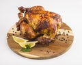 Homemade Rotisserie Chicken Royalty Free Stock Photo