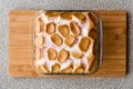 Homemade S`mores Dip / Baked Marshmallow Royalty Free Stock Photo