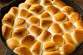 Homemade S'mores Dip with Graham Crackers Royalty Free Stock Photo