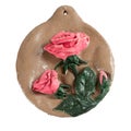 Homemade salt dough rose