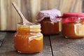 Homemade Salted Vanilla Cantaloupe Jam Royalty Free Stock Photo