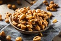 Homemade Salty Corn Nuts Royalty Free Stock Photo