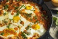 Homemade Saucy Shakshuka with Eggs