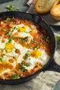 Homemade Saucy Shakshuka with Eggs