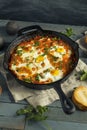 Homemade Saucy Shakshuka with Eggs