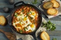 Homemade Saucy Shakshuka with Eggs