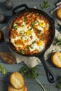 Homemade Saucy Shakshuka with Eggs