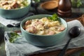 Homemade Sauerkraut and Sausage Soup Royalty Free Stock Photo