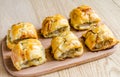 Homemade sausage rolls