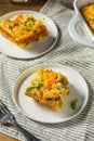 Homemade Savory Eggbake Breakfast Royalty Free Stock Photo