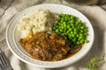 Homemade Savory Salisbury Steaks Royalty Free Stock Photo